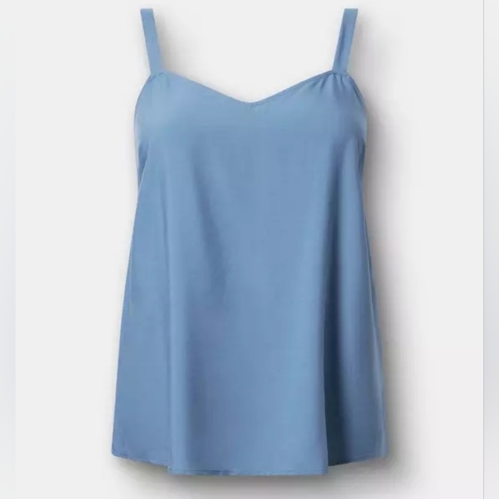 Six New Torrid Sophie Chiffon Swing Camis, 2X - Picture 4 of 8